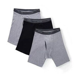 Fruit of the Loom Men's CoolZone Fly Cotton Boxer Briefs,3 Pack 2XL 44-46 Waist